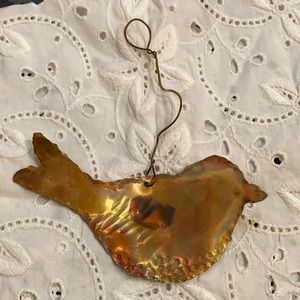 Copper Bird Ornament